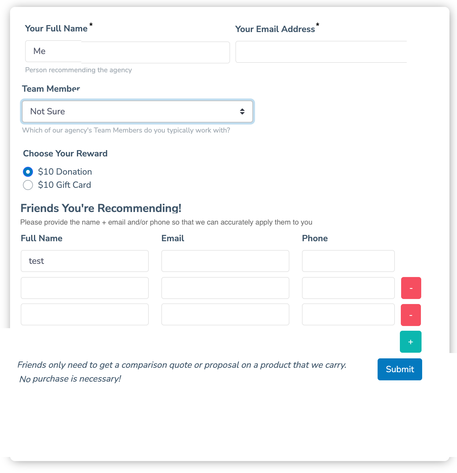 Rewards form -Sized - Pinnacle Point Insurance
